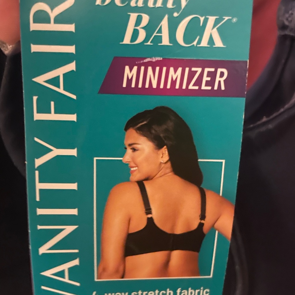 34H Blue Vanity Fair Underwire Bra (B2)